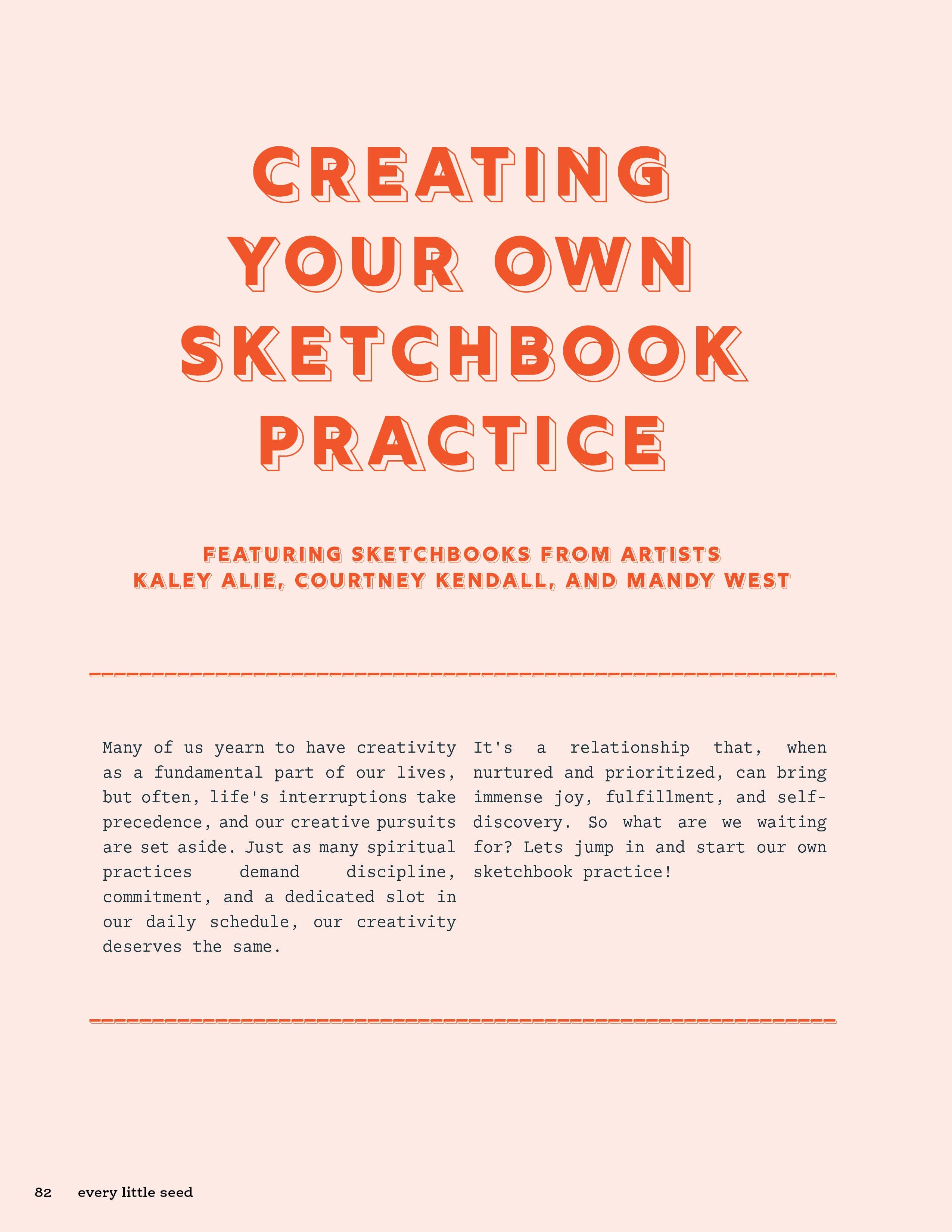 Every Little Seed - Wholesale Magazine - Interruptions8