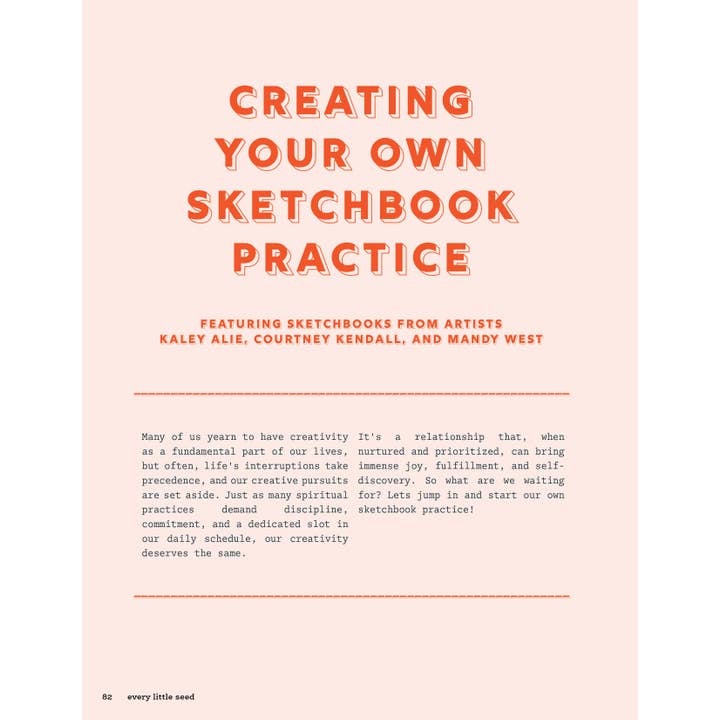 Every Little Seed - Wholesale Magazine - Interruptions8