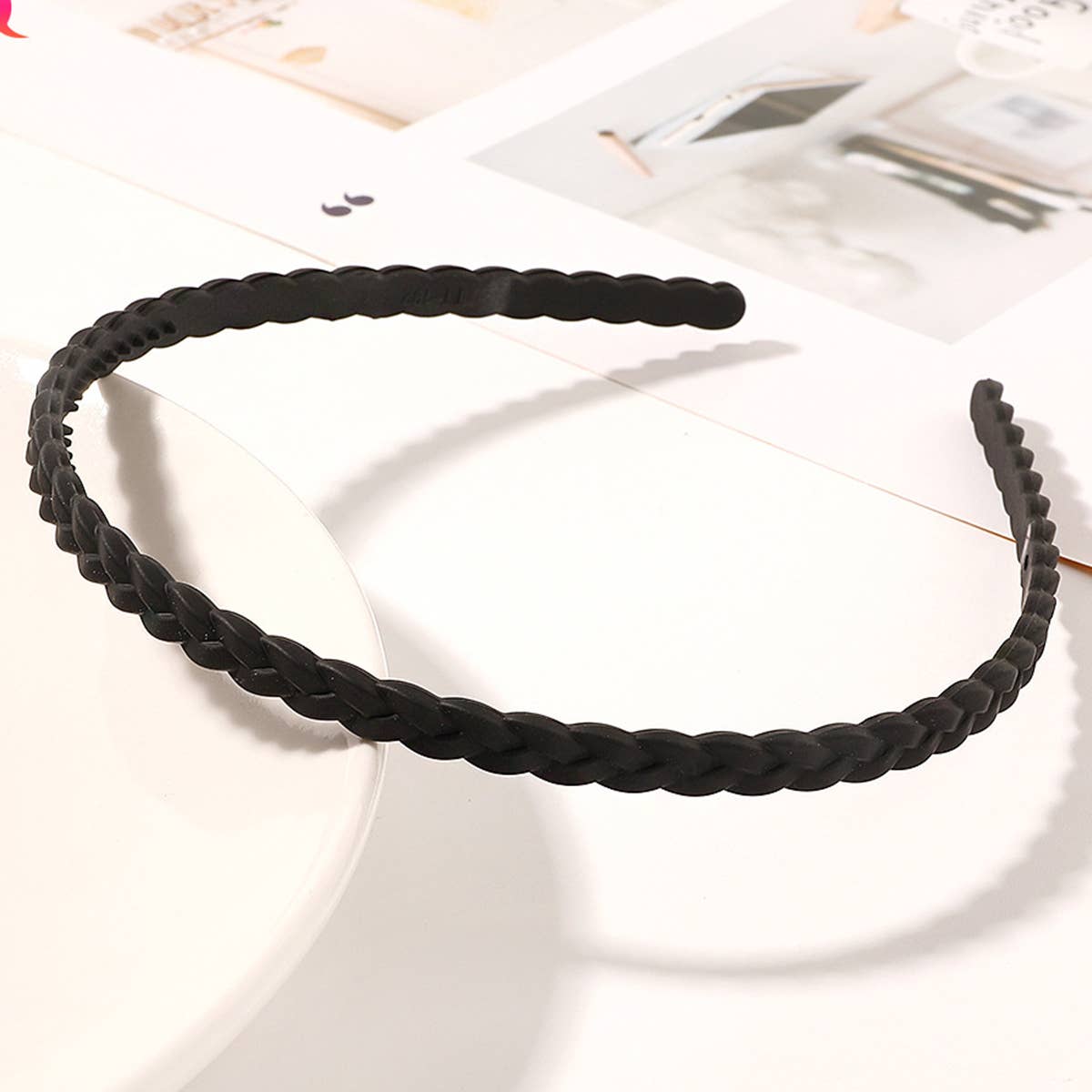 ACCITY - Wholesale Fashion Headband - Women's - BRAIDED DESIGN HEADBAND_CWAHA02165