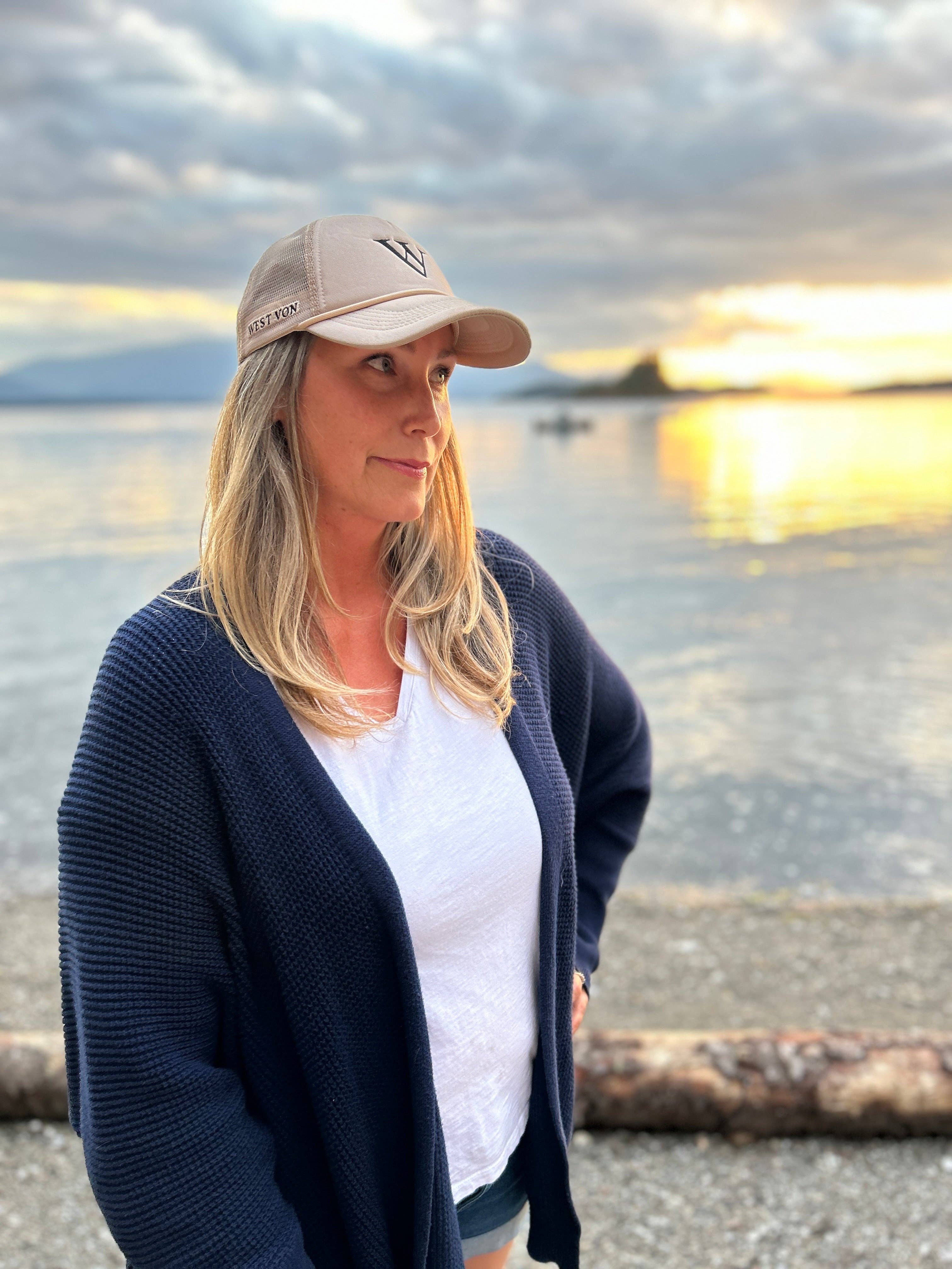 WEST VON - Vente Casquette de camionneur – femme - Casquette de baseball Tess | Trucker Hat5