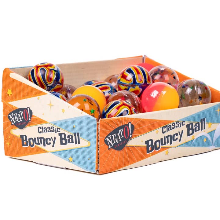 Toysmith - Wholesale Classic Toy - Kids - Neato! Classic Bouncy Ball- Retro Classic