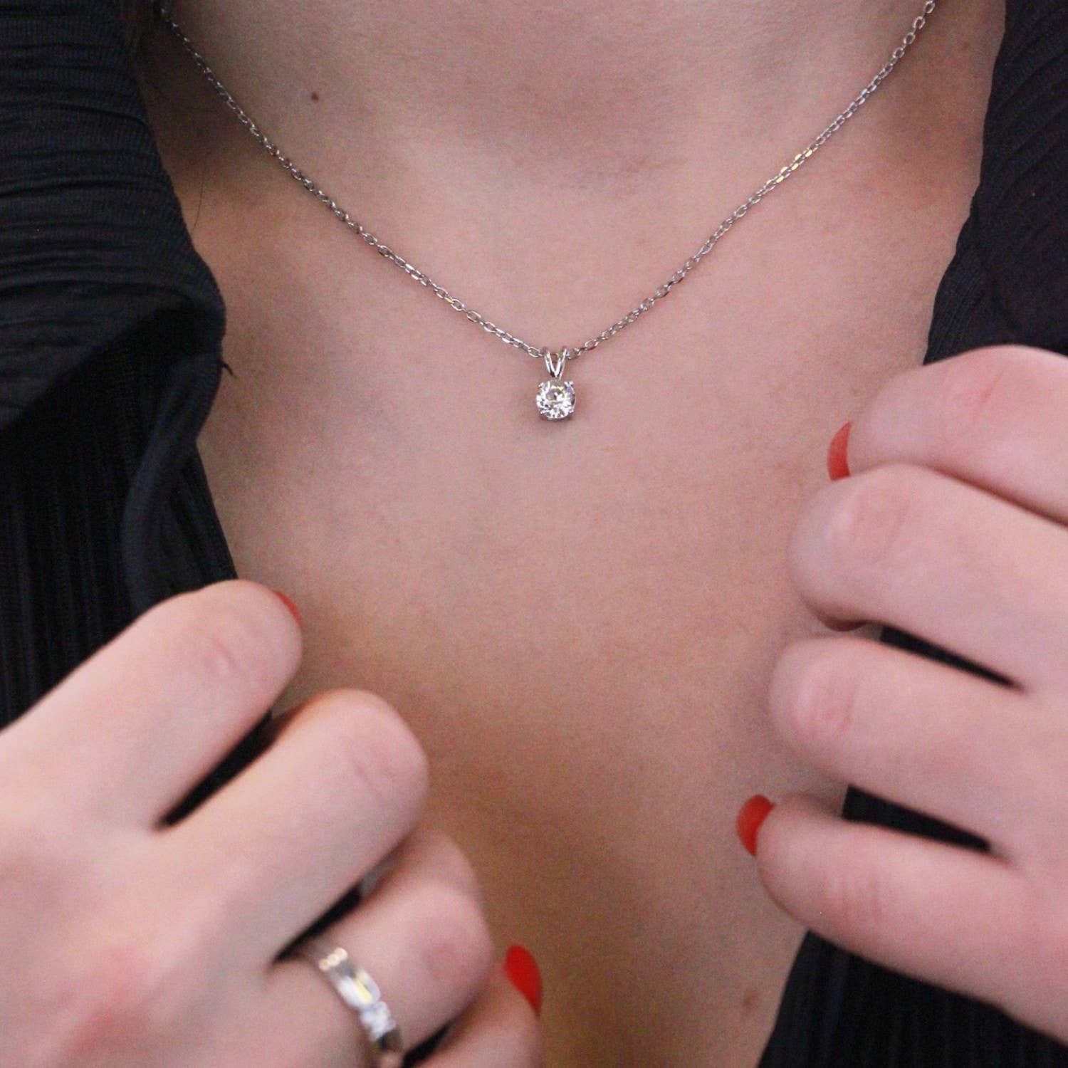 CARALI / MYC Paris - Venta al por mayor Juegos de joyas - Parures Mary - Plateado Y Cristal5