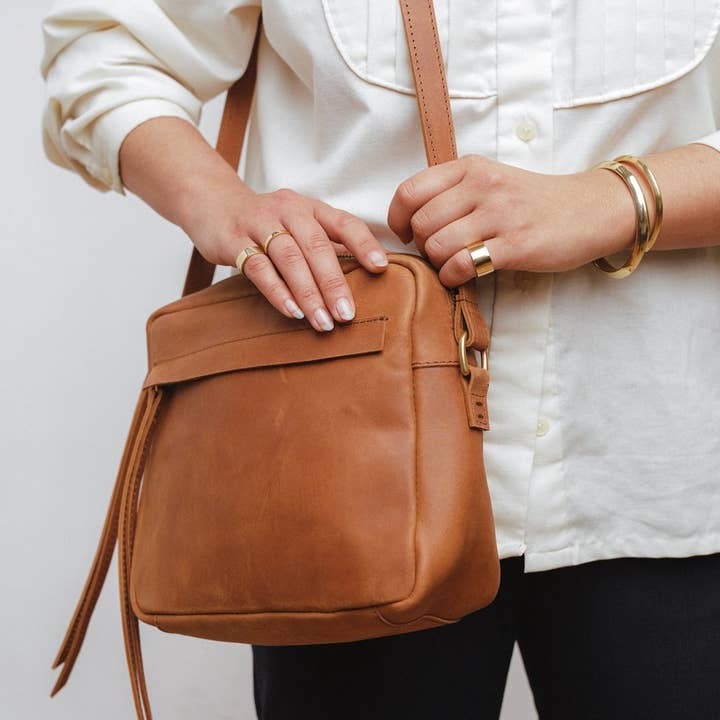 Raven + Lily - Vendita all'ingrosso Borsa a tracolla - Donna - Borsa per fotocamera Addis - Inca Gold
