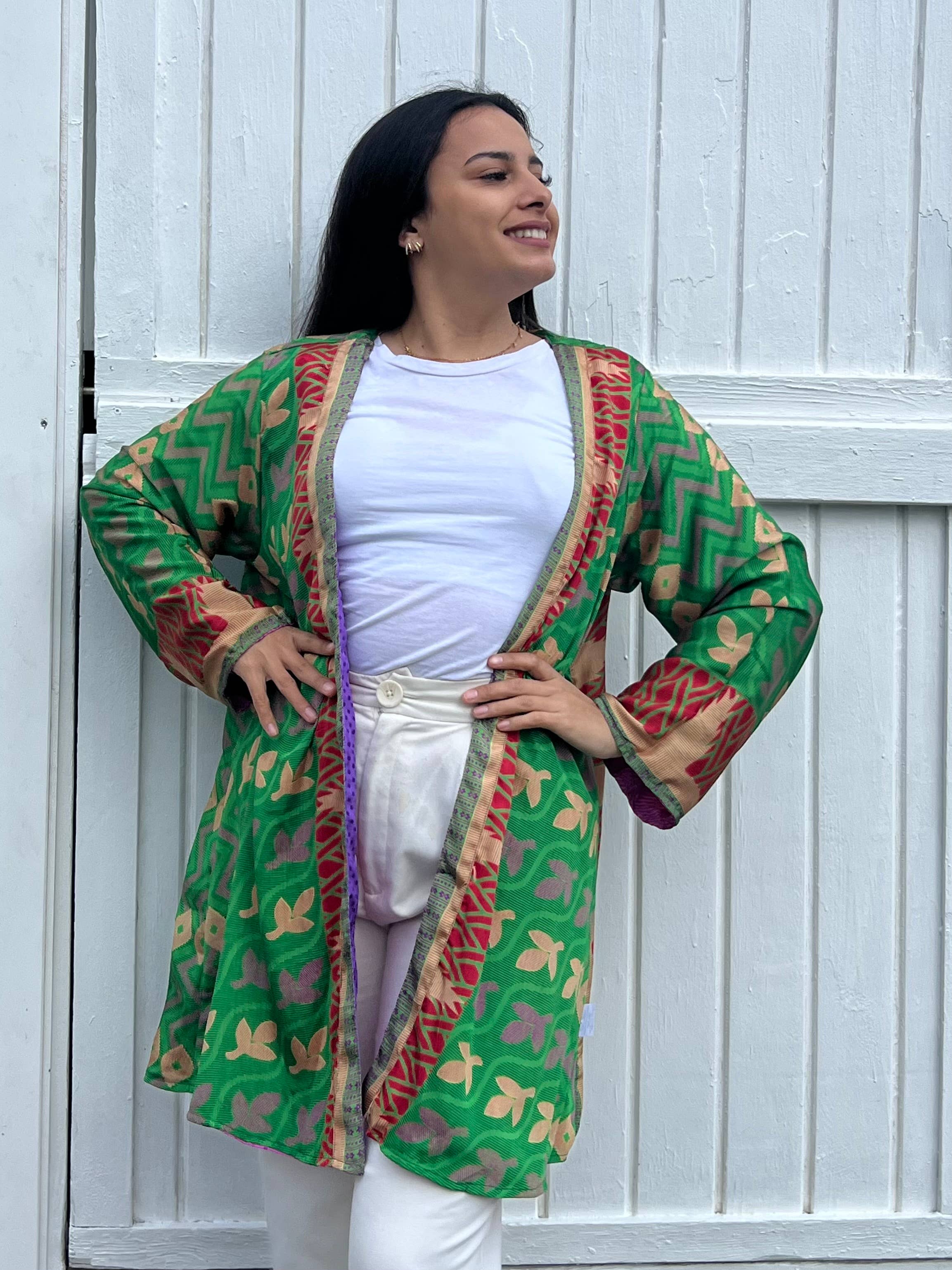 Kinomy – Engroshandel Kimono - Dame – Vendbare kimonos til kvinder, 10 lange og 10 korte - pakke med 2010