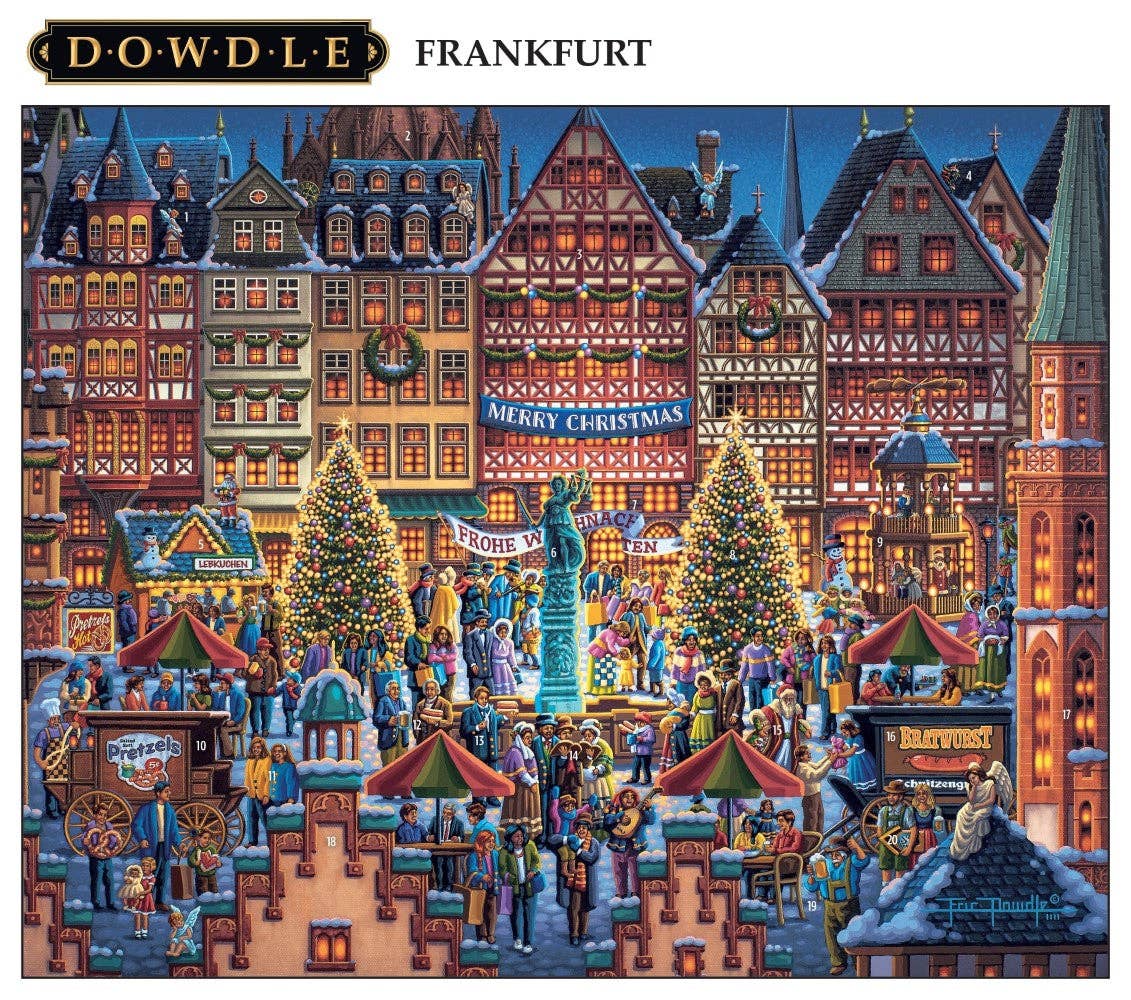 Boardwalk Puzzle Company - Wholesale Puzzle - Adult - Frankfurt - 1000 Piece1