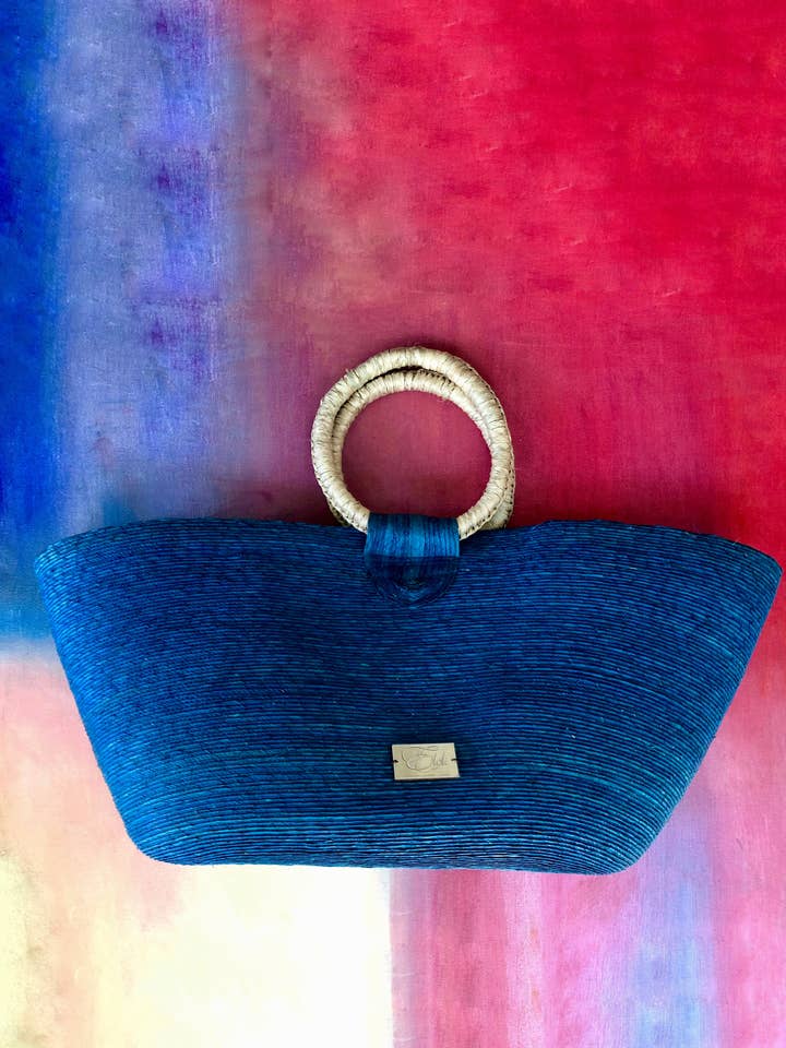 Vævet Tote Bag - Stor for engroshandel hos Eloli