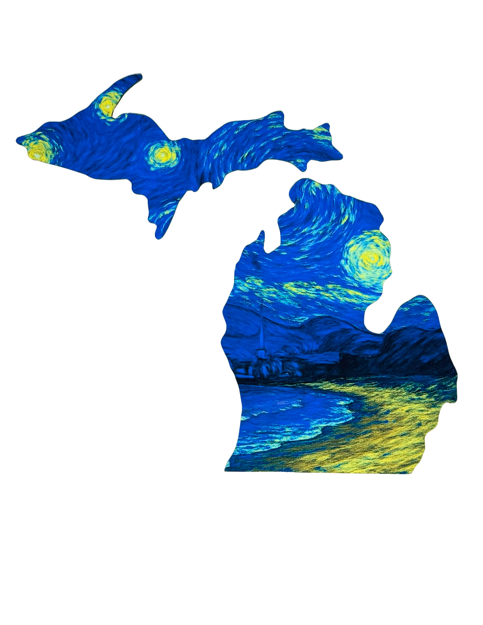 Michigan Proud Gifts - Vente Puzzle – adulte - Puzzle en forme du Michigan 258 pièces2