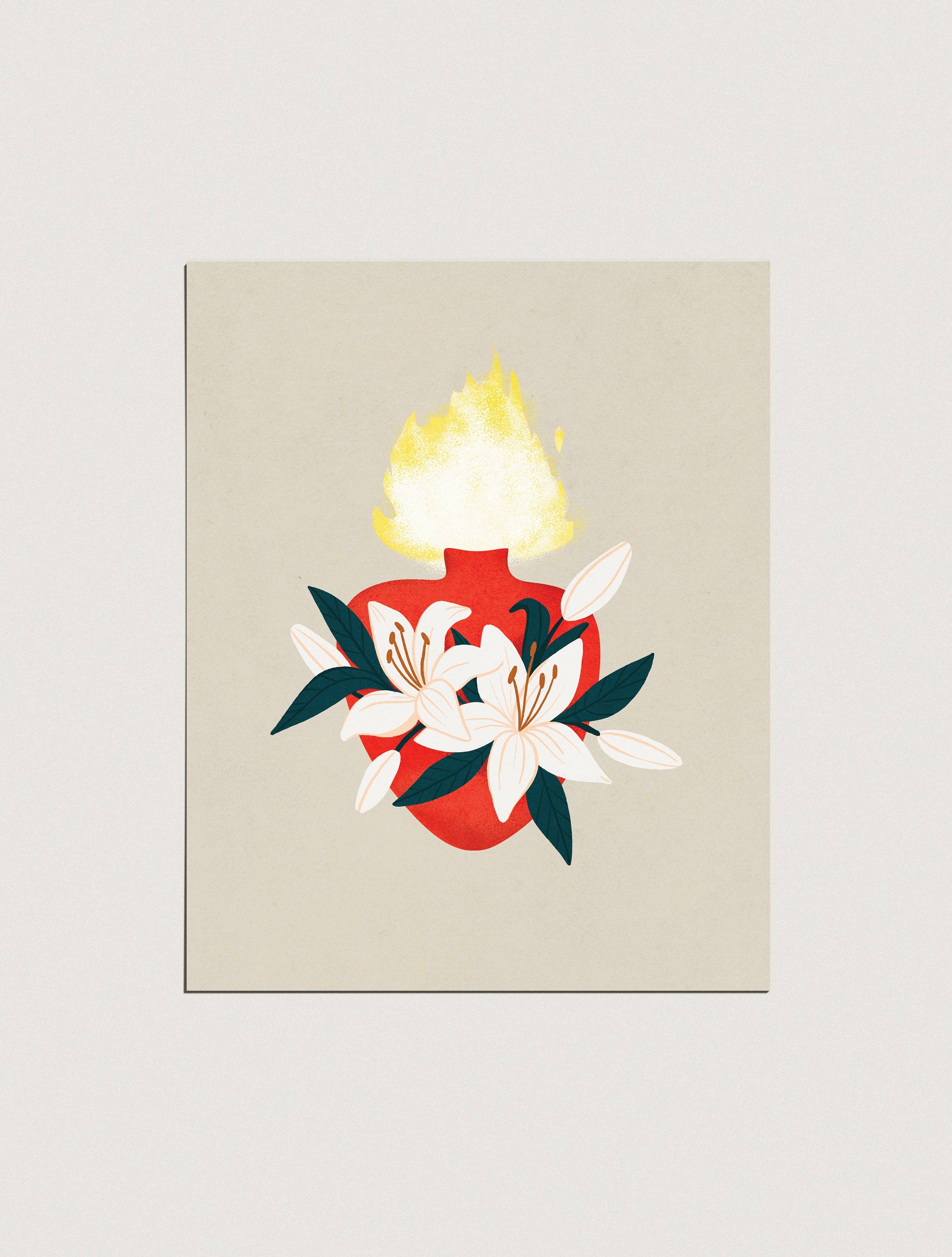 Providential Co. - Wholesale Art Print - Prints: Holy Family Hearts2