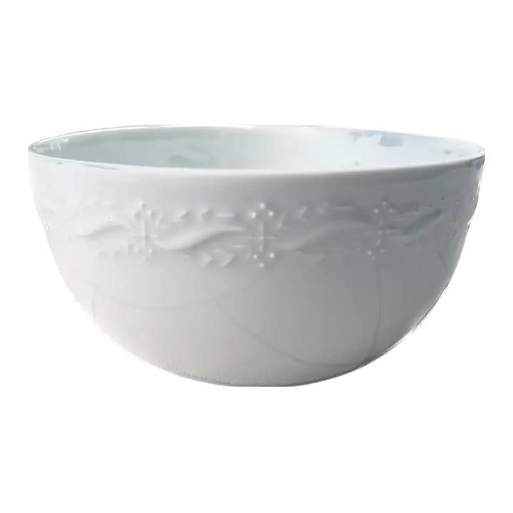 REMINISCENCE HOME - Wholesale Bowl - LILIBET Limoges white porcelain bowl2
