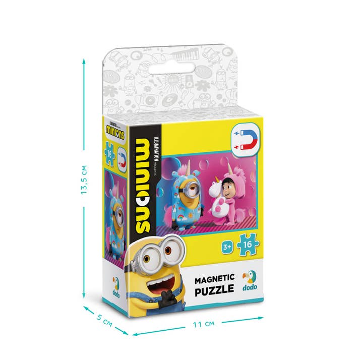 DoDo Brand - Wholesale Puzzle - Kids - Magnetic Puzzle For Kids - Minions 16 Pieces3