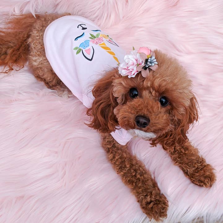 Parisian Pet® - Wholesale Pet Shirt - Dog - Unicorn Dog T-Shirt – Magical & Cute Pet Outfit for Dogs