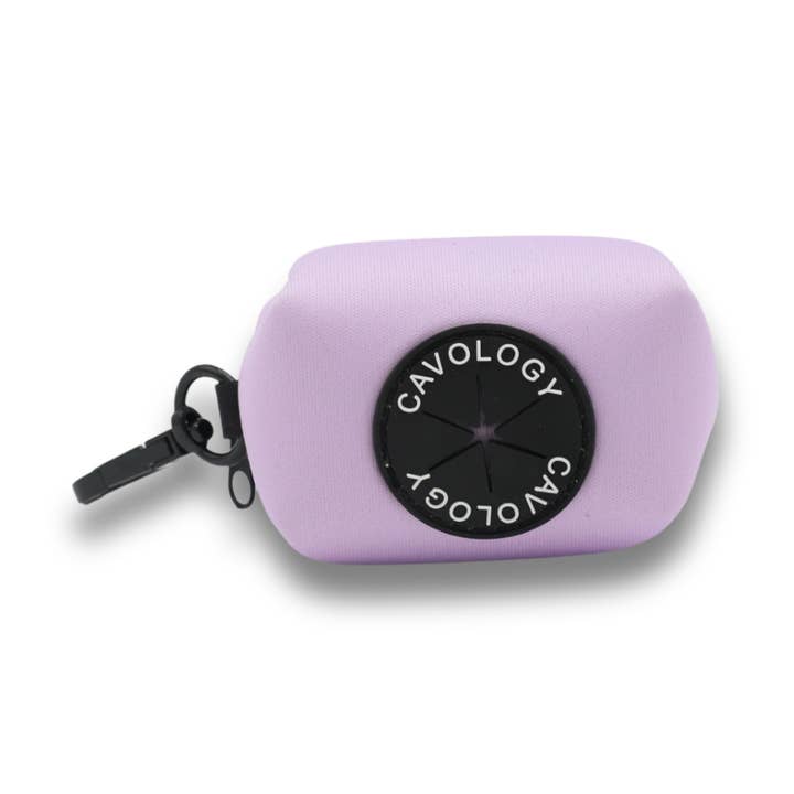 Dispensador de bolsas de basura violeta para venta al por mayor de Cavology