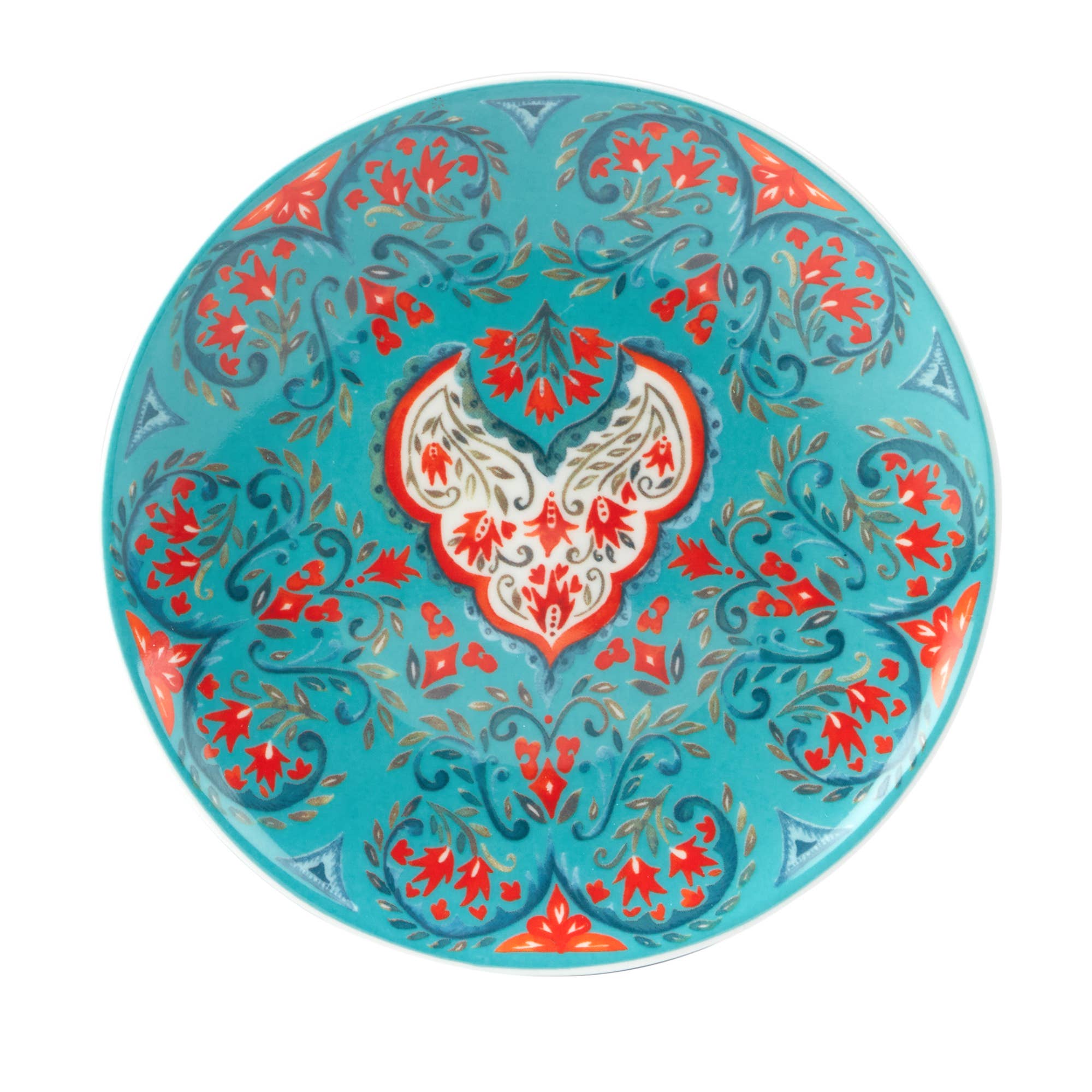 Certified International - Wholesale Appetizer Serveware - Francesca Canape Plate 6in 6 asst4