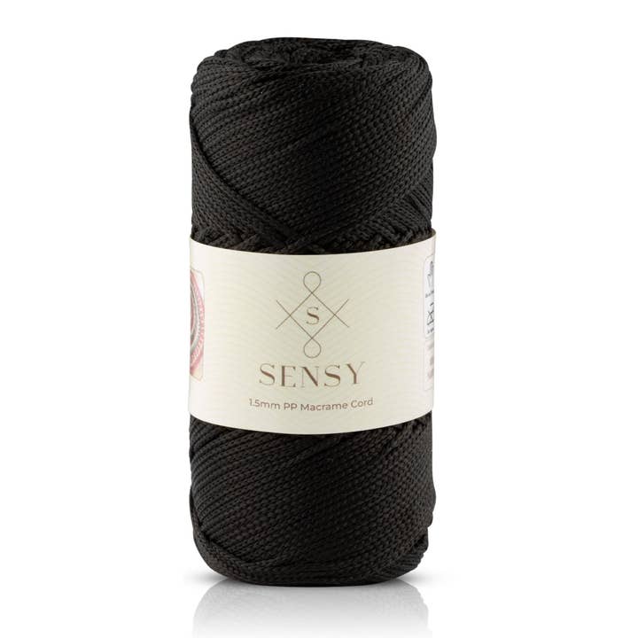 Sensy - Wholesale Craft supplies - Sensy Premium 1.5mm - 164 yards 100% Polyester Macrame Cord2