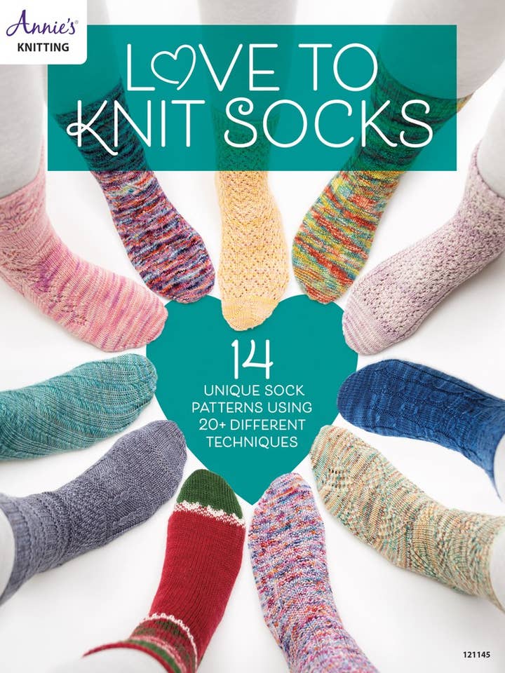 Love to Knit Socks for wholesale by Independent Publishers Group