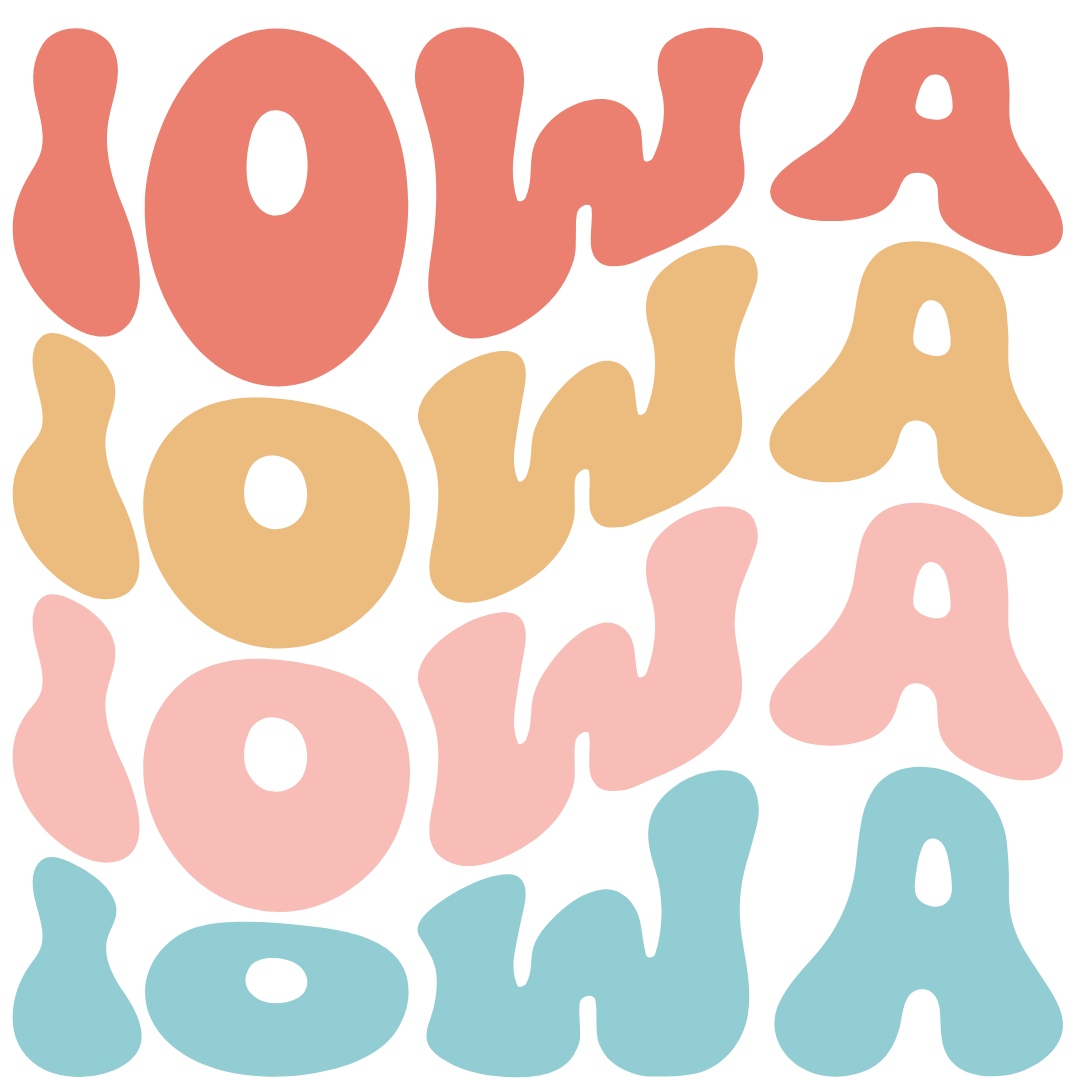 Daisy Mae Designs - Vente Aimants - Tous les 50 États Aimant Fort Acrylique Police Rétro – 2"x2"14