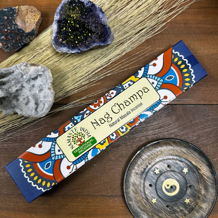 Cardshouse - Wholesale Incense - Namaste Mandala Masala Incense - Nag Champa Orkay3