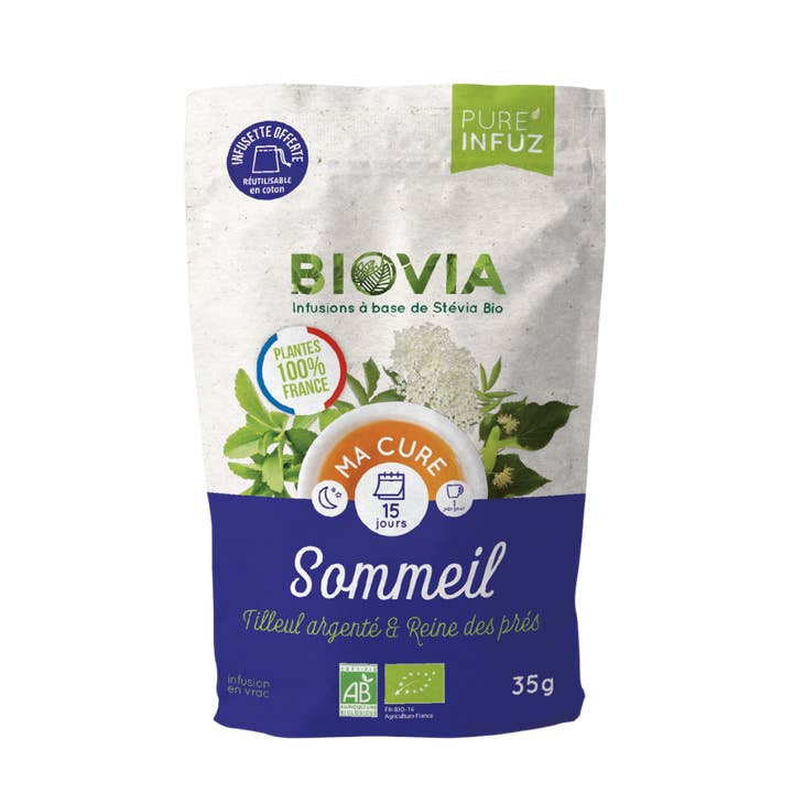 Sleep Herbal Tea - Organic French Plants - 35 g for wholesale by BIOVIA
