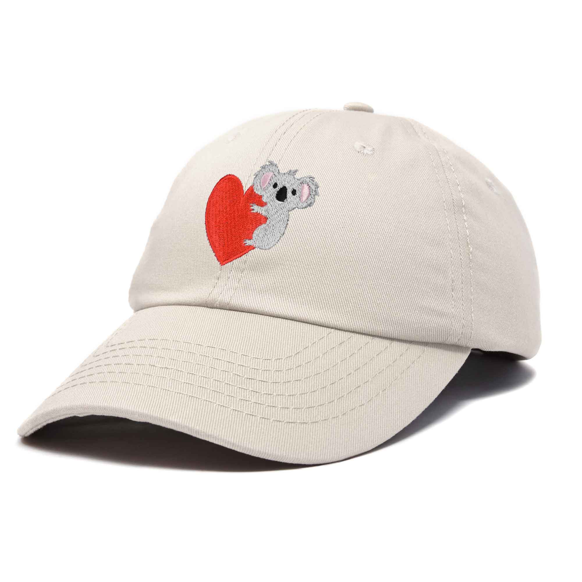 Dalix - Wholesale Baseball Cap - Women's - DALIX Cute Koala with Heart Hat Womens Embroidered Ball Cap3