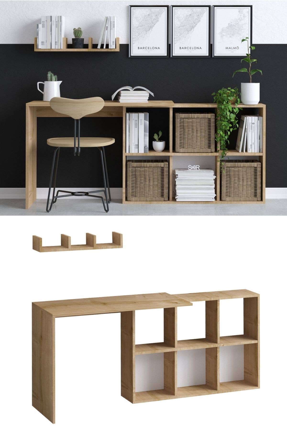 Multicolore Scrivania da lavoro Decormet Blake in vendita all'ingrosso su Faire0