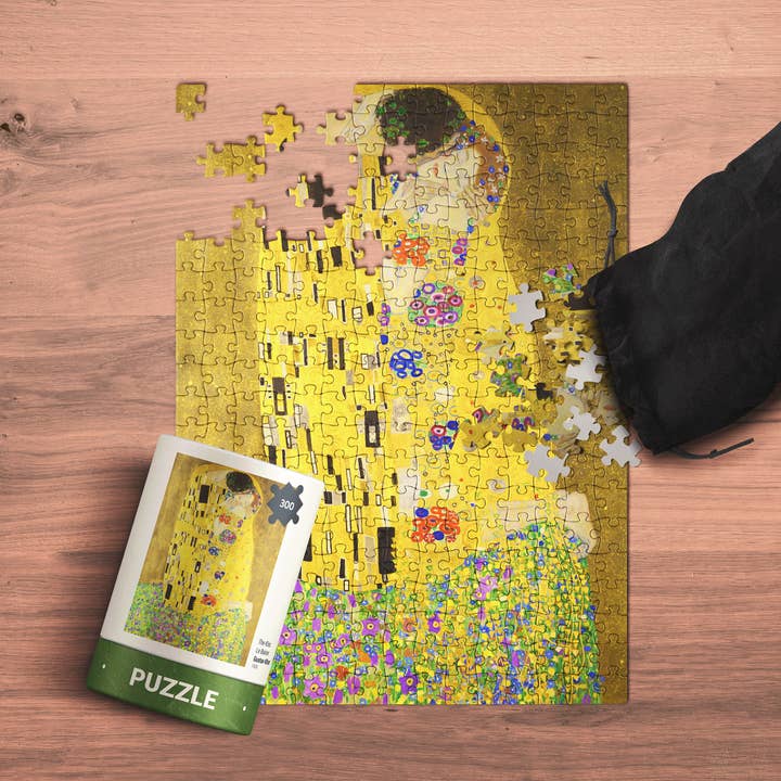 Today is Art Day - Wholesale Puzzle - Adult - The Kiss - Gustav Klimt - 300 Piece Puzzle1