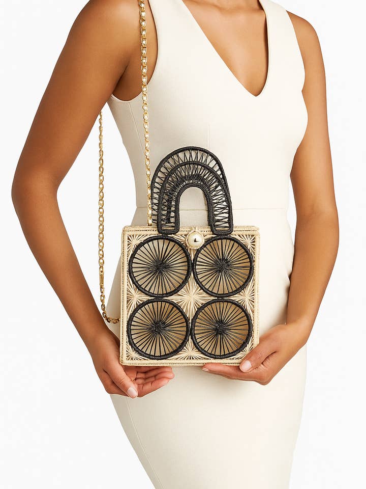 Quadratische Quadranten-Tasche mit vielseitigen Trägern für den Großhandel von Ochabe