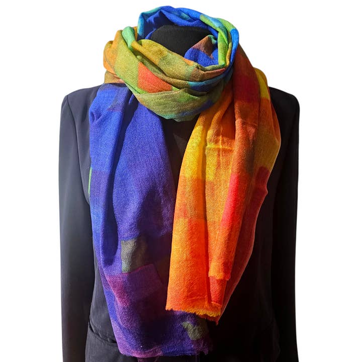 Happy Lona - Wholesale Scarf - Men's - Pixel Party11
