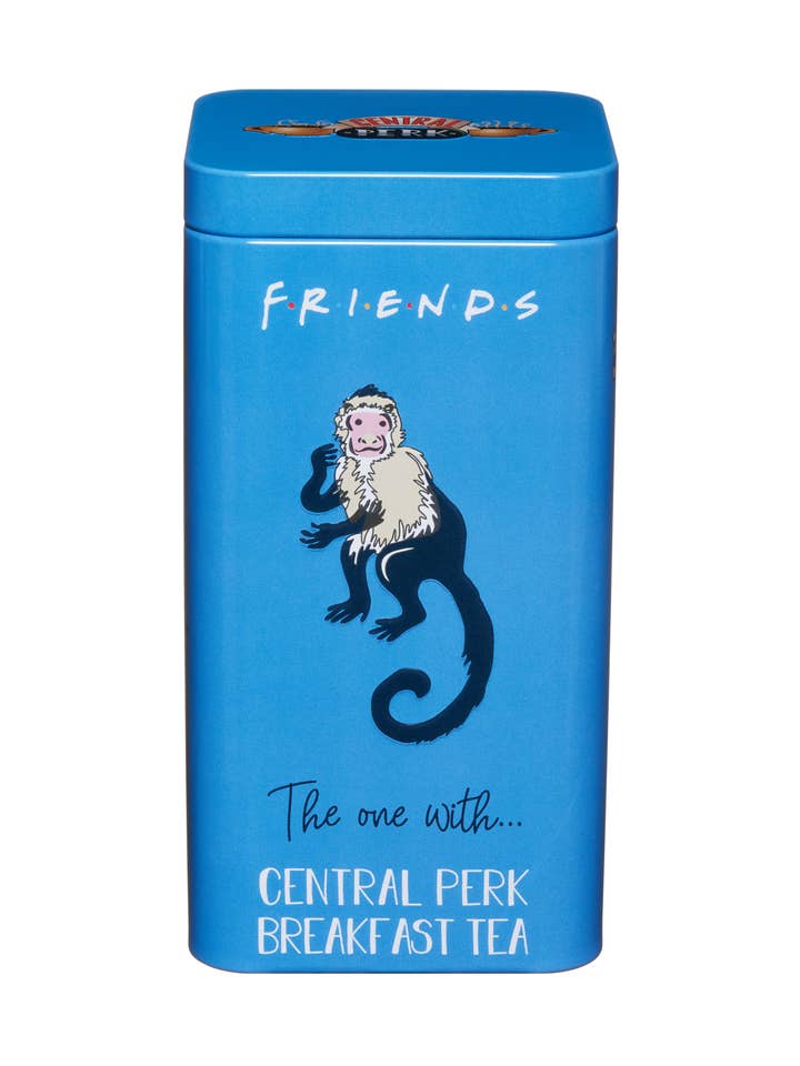 Friends Central Perk Breakfast Tea Tin for wholesale by Infinity Brands