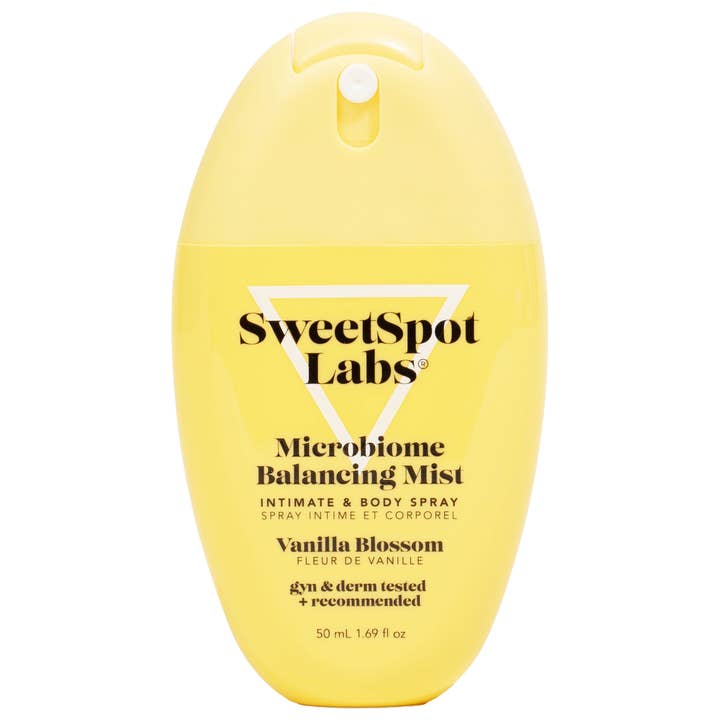Vanilla Blossom Microbiome Balancing Intimate and Body Spray for wholesale by Sweetspot Labs