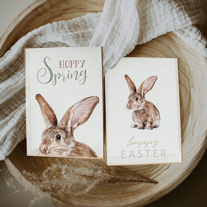 Easter Home Decor houten blokbord + Leuke lentedecoratie voor wholesale door Gia Roma