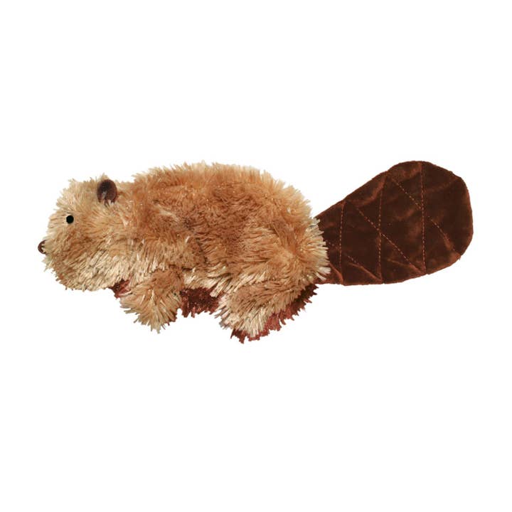 KONG® Dr. Noyz Beaver Plush Dog Toy Small for wholesale by Pet Palette Distribution