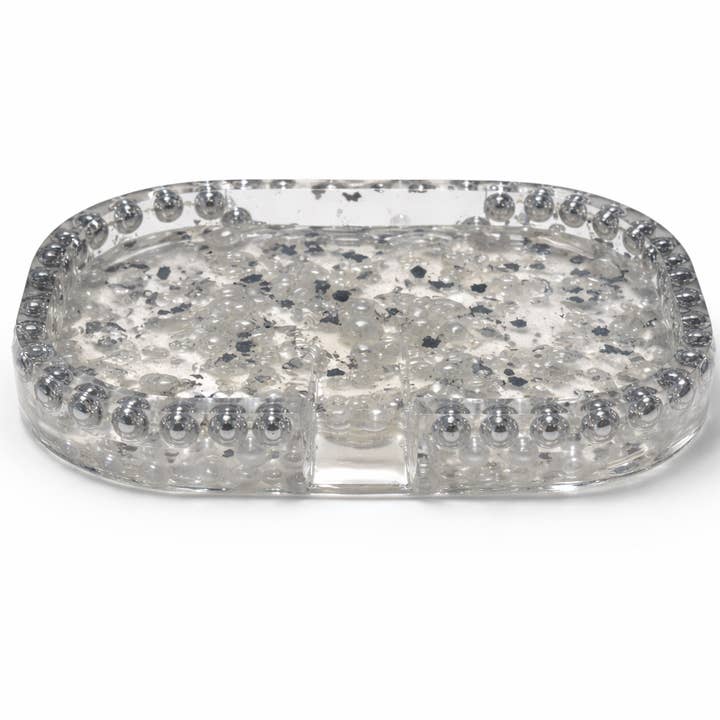 PRISM+EMBER Argent + Perle Porte-Savon pour la vente par Perennial LA