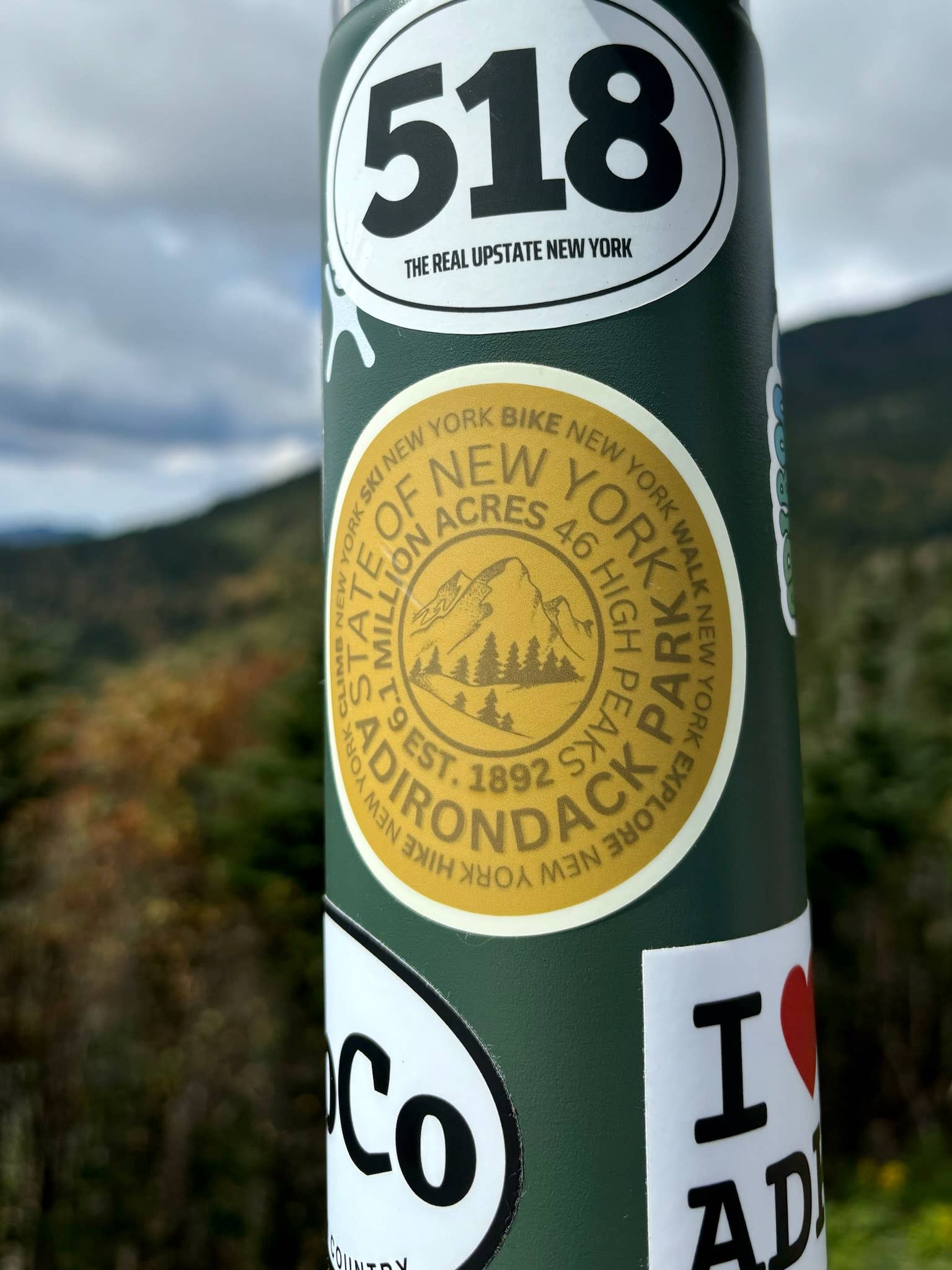 Just Wandering Co. - Wholesale Sticker - 518 The Real Upstate Sticker – Show Your 518 Pride!4