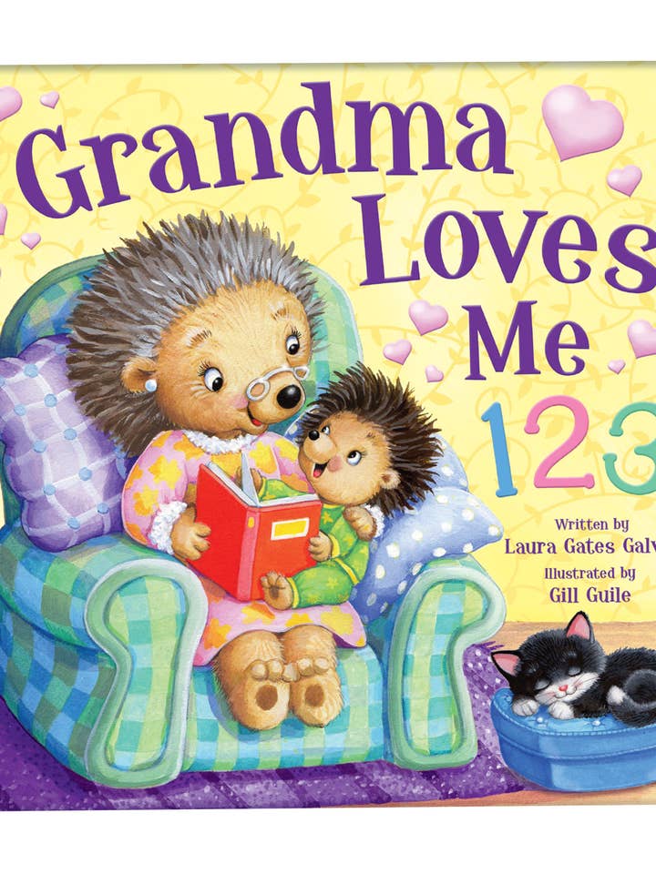 Grandma Loves Me 123: Padded Board Book - Mini for wholesale by Kidsbooks Publishing