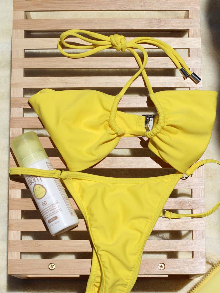 Haut dos nu Hanalei | Tweety pour la vente par Elle’s swim