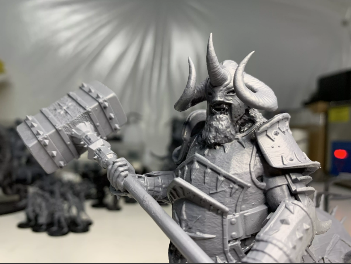 Forg3d – Estatueta decorativa por atacado – Dragon Ogre Estrela6