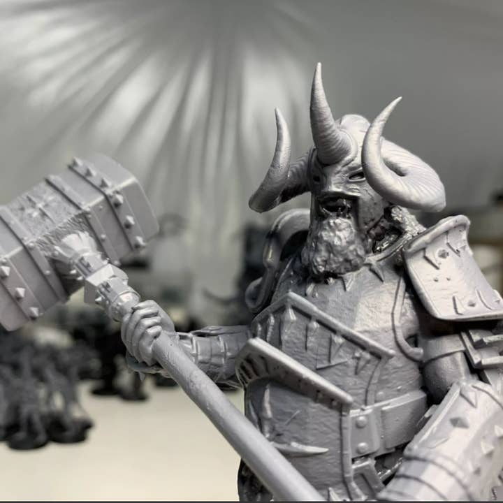 Forg3d – Estatueta decorativa por atacado – Dragon Ogre Estrela6