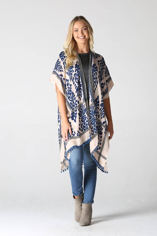 ANGIE - Vendita all'ingrosso Kimono - Donna - X2W48-BR9617