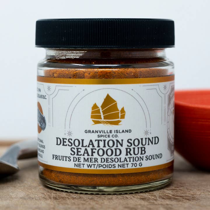 Desolation Sound Seafood Rub voor wholesale door Granville Island Spice Co
