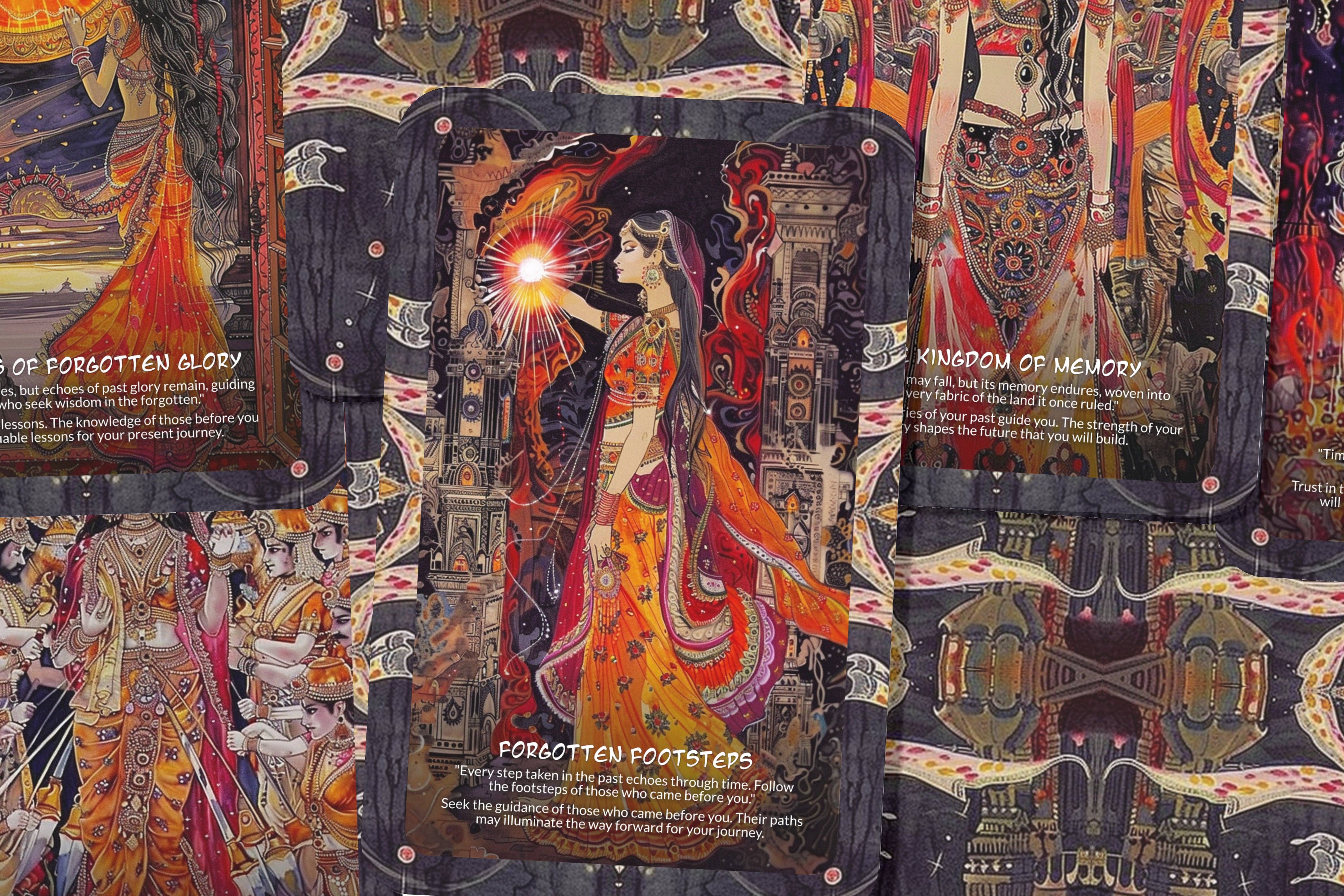 Ibiza Tarot USA – wholesale Tarot-kort – Förlorade staden Gaur Orakellek – 22 kort – Andeeko1