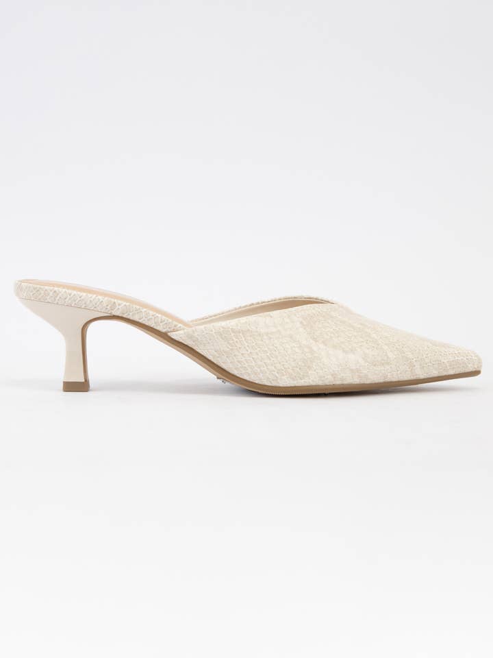 CCOCCI - Wholesale Low heels – Women′s - JAVANA V-CUT TOPLINE POINTED-TOE KITTEN HEELS4