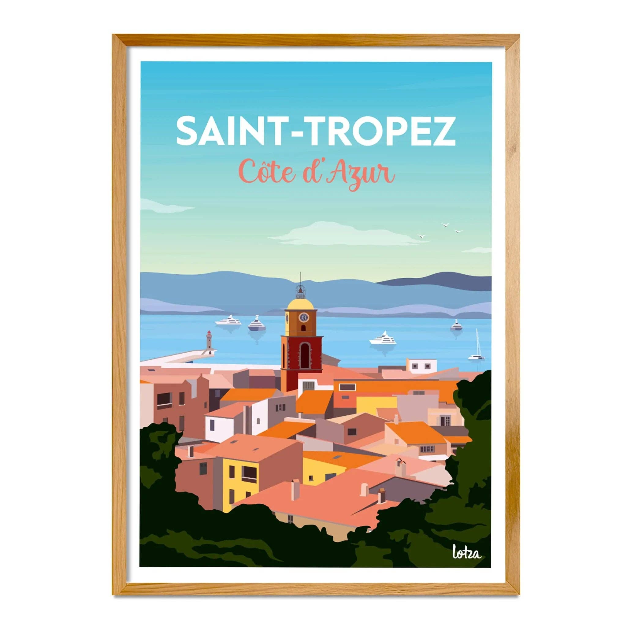 Lotza - Wholesale Poster - Saint-Tropez poster0