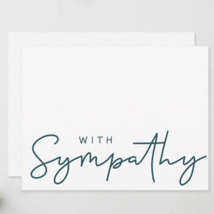 With Sympathy for wholesale by Ethel B Designs