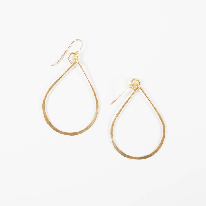 Mira Kauai - Wholesale Dangle Earrings - Wide Large Teardrop Earrings0