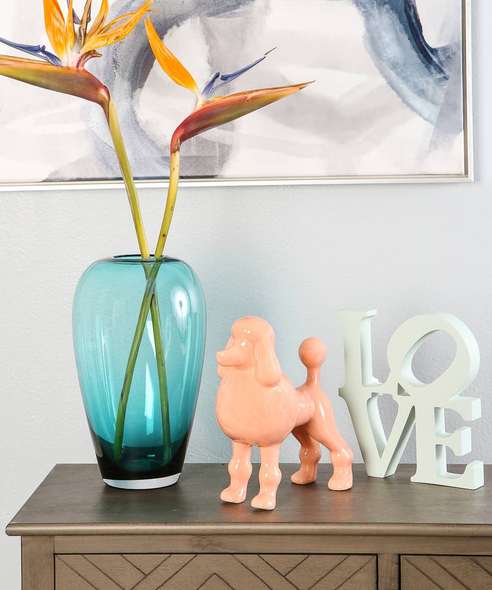 NAYOTHECORGI - Wholesale Decorative Figurine - Standing Poodle Ceramic Statue7