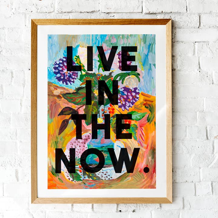 Live In The Now for wholesale by The 13 Prints
