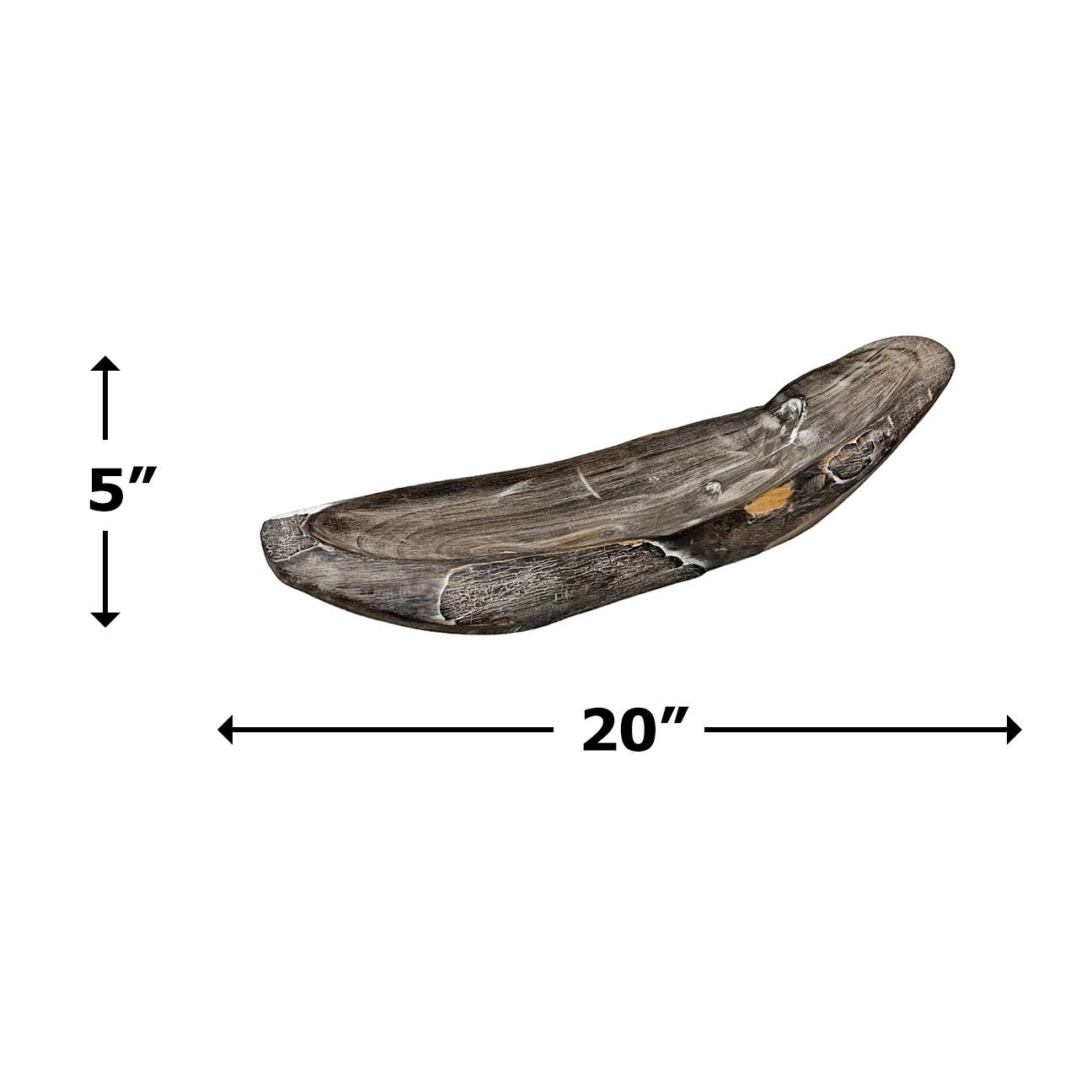 2626 Designs – Prato/tigela decorativa por atacado – Taça Decorativa 20" Larga em Madeira Castanho7