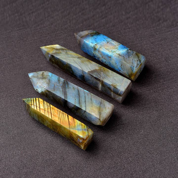 Moon Rituals - Wholesale Spiritual stone/crystal - Labradorite Tower - Regain Energy, Christmas Crystal Gift1
