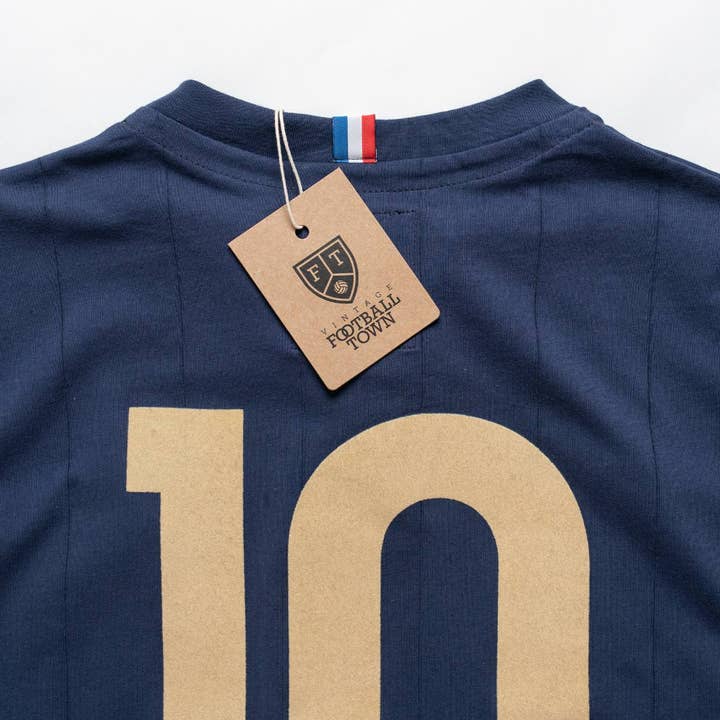 Football Town - Wholesale T-Shirt - Men's - Retro France Les Bleus4