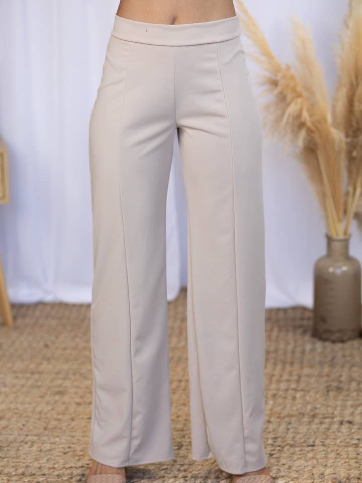 Dress Me Up - Taupe Pants for wholesale by Boutique Simplifed